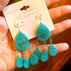 LC dangling earrings